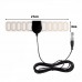 25 Miles Range 20 dBi High Gain Amplified Digital HDTV Indoor TV Antenna with 3 7m Coaxial Cable