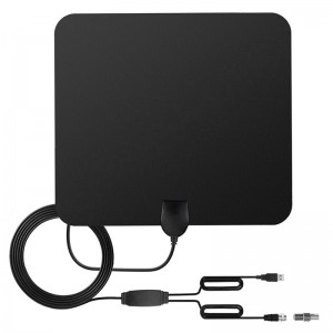DVB  T2 ATSC 50 Miles Range 28dBi HD Digital Indoor Outdoor TV Antenna with 4m Coaxial Cable